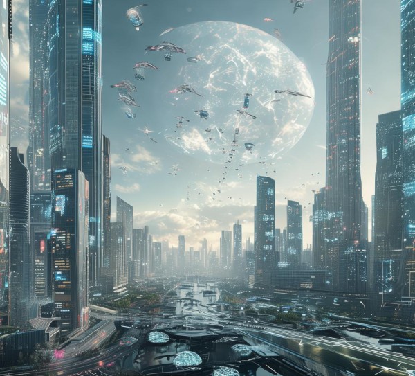 科技幻想,画上科技的未来 科技幻想,画上科技的未来